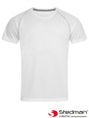 t-shirt męski SST8030 Stedman biały