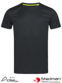 t-shirt męski SST8400 Stedman czarny