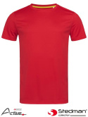t-shirt męski SST8400 Stedman czerwony