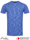 t-shirt męski SST8800 Stedman king blue melange