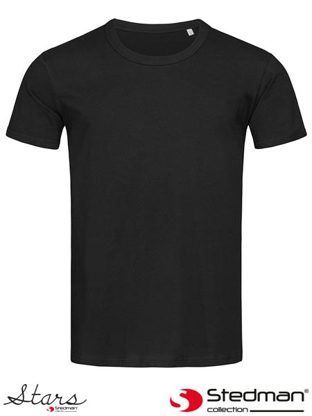 t-shirt męski SST9000 Stedman czarny