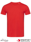 t-shirt męski SST9000 Stedman czerwony