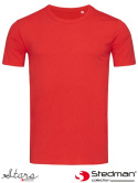 t-shirt męski SST9020 Stedman czerwony