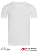 t-shirt męski SST9020 Stedman biały