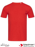 t-shirt męski SST9400 Stedman czerwony