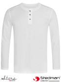 t-shirt męski SST9460 Stedman biały
