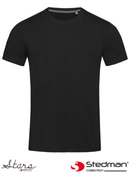 t-shirt męski SST9600 Stedman czarny