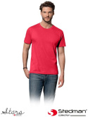 t-shirt męski ST2100 Stedman czerwona
