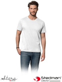 t-shirt męski ST2100 Stedman biała