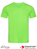 t-shirt męski V-NECK SST9010 Stedman zielony