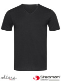 t-shirt męski V-NECK SST9410 Stedman czarny