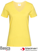 t-shirt damski V-NECK SST2700 Stedman żółty