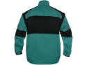 CXS Canis Luxy Eda bluza robocze męska 2w1 przedłużony wariany zielono-czarna