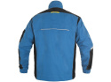 CXS Canis Stretch bluza robocza męska skrócony wariant 170-176cm niebiesko-czarna