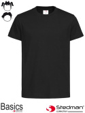 t-shirt dziecięcy SST2200 Stedman czarny
