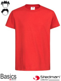 t-shirt dziecięcy SST2200 Stedman czerwony