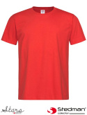 t-shirt męski SST2100 Stedman czerwony