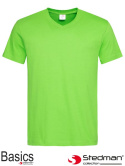 t-shirt męski V-NECK SST2300 Stedman zielony kiwi