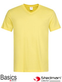t-shirt męski V-NECK SST2300 Stedman żółty