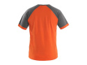 CXS Canis Oliver koszulka robocza męska pomarańczowo-szara