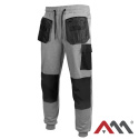 Art.Master Artflex Grey spodnie robocze do pasa dresowe
