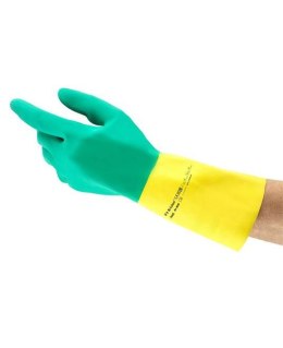 rękawice robocze chemiczne A7020 Ardon Alphatec 87-900 (Ex Bi-Colour) A7020 Ardon zielone