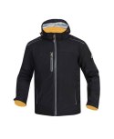 kurtka bhp zimowa softshell męska Vision Winter H9178 Ardon czarno-pomarańczowa