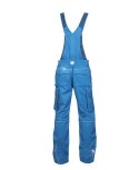 spodnie bhp z szelkami H6118 Ardon Summer skrócone niebieskie