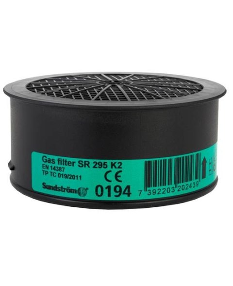 Filtr SUNDSTRÖM - SR 295 K2 do półmasek i masek cłotwarzowych - WYPRZEDAŻ