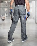 spodnie robocze męskie H6474 Ardon Urban+ przedłużone szare