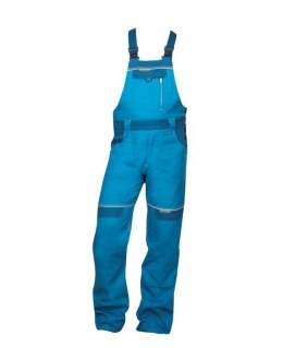 spodnie robocze ogrodniczki Cool Trend H8956 Ardon przedłużone jasnoniebieskie