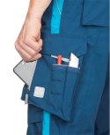 spodnie do pasa męskie Ardon Urban H6429 skrócone niebieskie