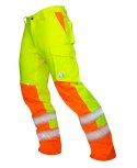 spodnie do pracy odblaskowe H5901 Ardon Signal żółto-pomarańczowe