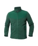 bluza bhp oddychająca H6497 Softfleece Combo Ardon zielona