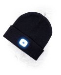 czapka bhp zimowa z latarką LED Boast H6070 Ardon czarna