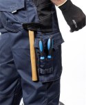 spodnie męskie z szelkami Ardon H9186 Vision przedłużone granatowe