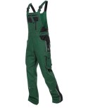 spodnie bhp z szelkami H9196 Ardon Vision skrócone zielone