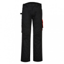 spodnie robocze do pasa PW2 PW240 Portwest czarno-czerwone