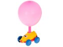 Samochód aerodynamiczny wyrzutnia balonów kot