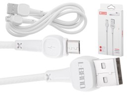 L-BRNO Kabel ładowarka Quick Charge szybkie ładowanie micro USB biały