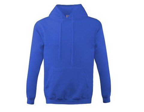 BLUZA Z KAPTUREM 280G NIEBIESKA ROZM. XXL