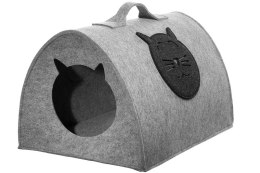 Domek filcowy dla kota rozmiar S 40x30x25cm - akcesoria dla zwierząt