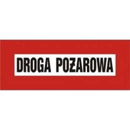 ZNAK PRZECIWPOŻAROWY - DROGA POŻAROWA - BC 109 BR PN