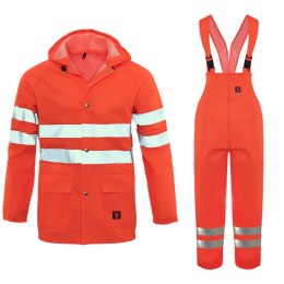 PROBALTIC UBRANIE PRZECIWDESZCZOWE FLUO ORANGE ROZM. 56