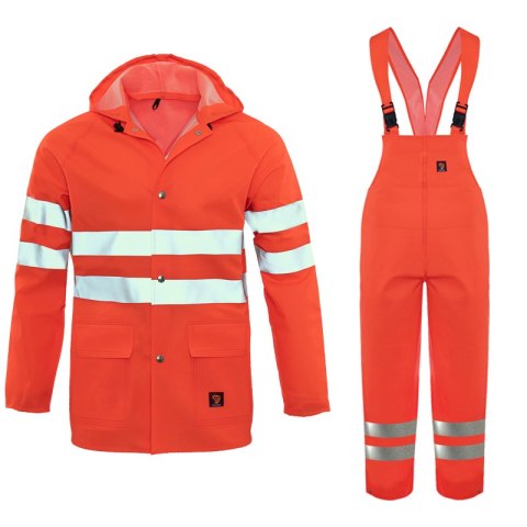 PROBALTIC UBRANIE PRZECIWDESZCZOWE FLUO ORANGE ROZM. 62