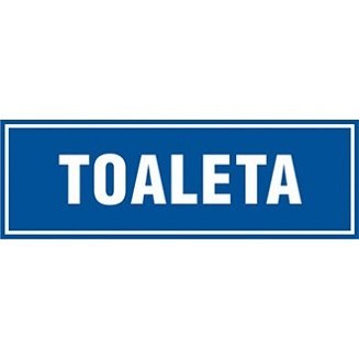 ZNAK - TOALETA - PB 040 BH PN