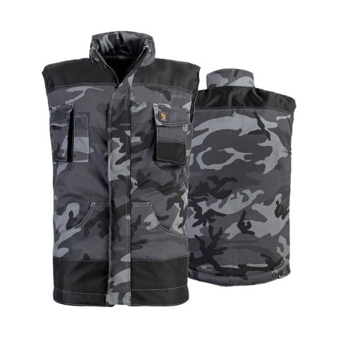 BEZRĘKAWNIK OCIEPLANY PROMAN 260 MORO SZARY ROZM. 54