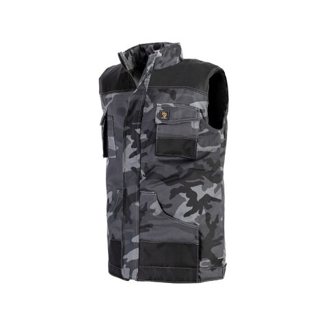 BEZRĘKAWNIK OCIEPLANY PROMAN 260 MORO SZARY ROZM. 56