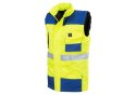 BEZRĘKAWNIK OCIEPLANY PROMAN 260 ŻÓŁTY HV ROZM. 56