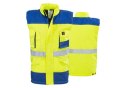 BEZRĘKAWNIK OCIEPLANY PROMAN 260 ŻÓŁTY HV ROZM. 56